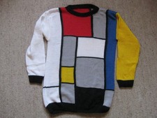 Pullover Rennrad Look Design, retro vintage Größe S-M