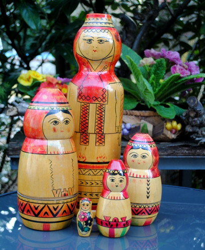 Matroschka russische - 5, matroschka..russische