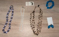 Konvolut 4 Ketten Modeschmuck