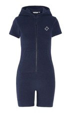 OnePiece Towel Club Frottee Short Jumpsuit Overall Navy Gr. XS