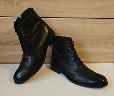 Pat Calvin Stiefeletten Boots Schuhe Handarbeit Rahmengenäht 9,5 = 44 F