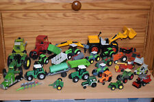 Grosses Landwirtschaftliches Traktor-, Anhänger- und Zubehörset / Konvolut