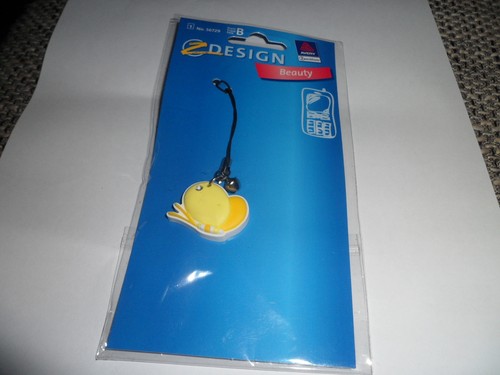 Handy anhänger schnecke gelb - schnecke,