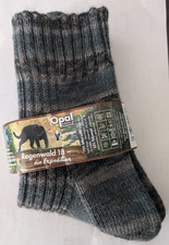 Handgestrickte Socken aus
