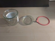 Vorratsglas ca. 0,5 L Einmachglas ca. 10 x 11 cm mit Glasdeckel Und Dichtung