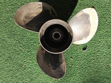 Edelstahlpropeller / Ersatzpropeller 13 3/4 x 13 Zoll