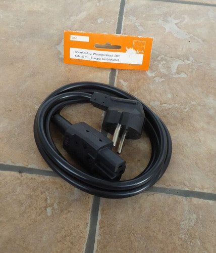 Warm gerätekabel adrig - 3-,