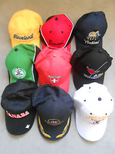 9 Basecaps Konvolut - Sammlung - aus aller Welt - Cap Mütze Kappe - Basecaps