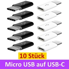 10x Micro USB auf USB Typ C