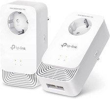 TP-Link PG2400P Kit Powerline G.hn2400, 2+2 Anschlüsse Gigabit Ethernet, Extra-S
