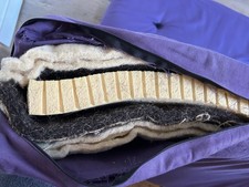 Futon/Futonmatratze lila 160x200 Futonwerkstatt