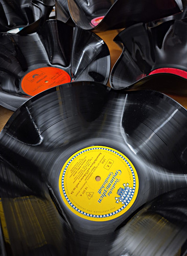 Schallplatten schale aus - schallplatten-schale,