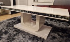 Wohnzimmertisch Hochglanz Weiß