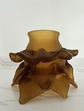 antikes Lampenglas Jugendstil