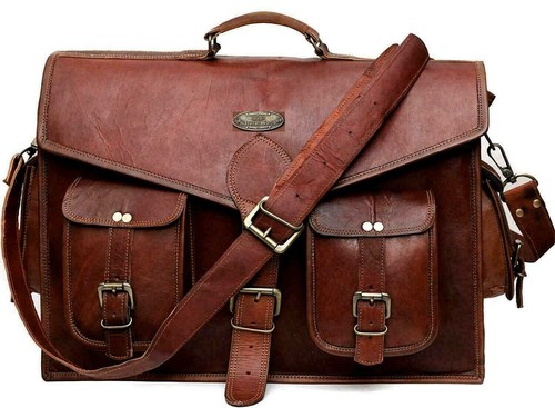 Tasche leder laptop - tasche,