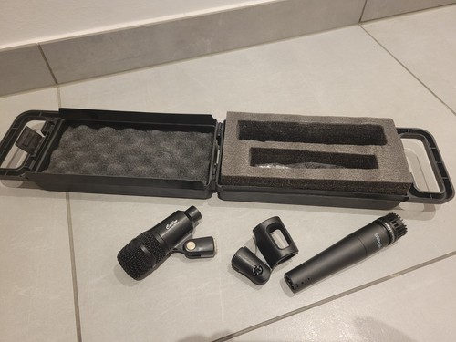 Mikrofon set mit case - set, und