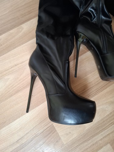 Erogance plateau kniestiefel - erogance,