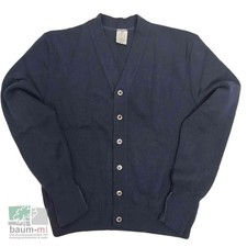 Strickjacke Polizei Blaugrau