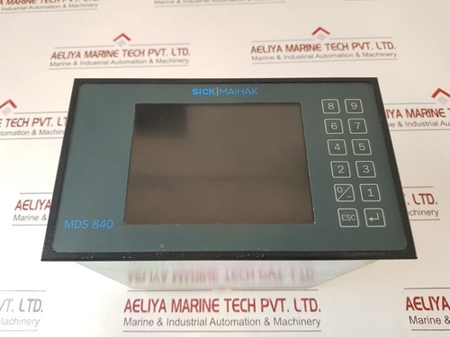 Sick maihak mds 840 control - mds,
