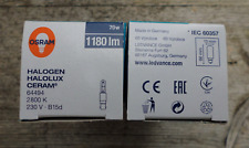 Osram Halolux Ceram 64494 Glühbirne 70 W klar B15d