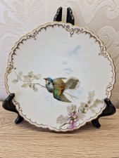 porzellan Teller Pirkenhammer Von 1860-1918 In Dieser Zeit. 18.5cm.