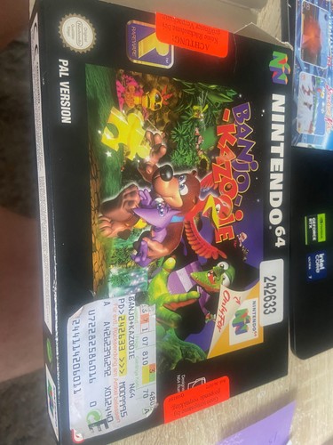Banjo kazooie - banjo-kazooie, (nintendo