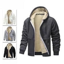 Herren Warm Sweatshirt Hoodie Sport Pullover Sweatshirt Langarm Sweatjacke