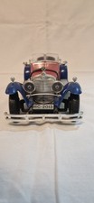 Mercedes Benz SSK (1928) Rot - Blau  BURAGO 1:18