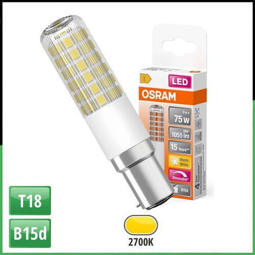Osram led lampe b15d t18 - b15d,