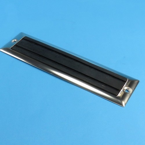 Edelstahl trittfläche 213x57 - edelstahl,