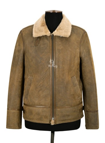 Herren lammfell pelzjacke - lammfell,