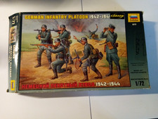 Zvezda  Modellbausatz  1:72 Figuren -German Infantry Platoon- in Packung