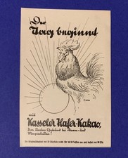 Kasseler Hafer-Kakao, 1936