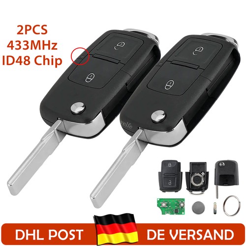 433mhz funk schlüssel - 2x,