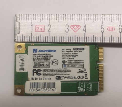 Atheros ar5bxb63 wifi - atheros,