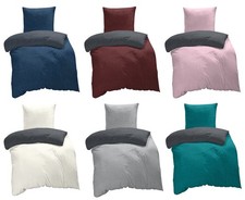 Winter Bettwäsche Biber Meliert Baumwolle Flanell Kuschelig Flauschig Warm Weich