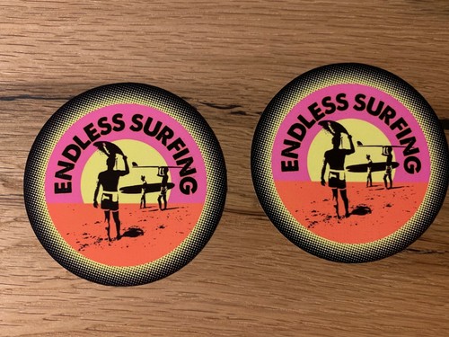 Surf aufkeber surfer - 2x,