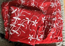 Bettwäsche-Set von Ikea Ethel Slinga geblümt, Baumwolle,140x200+80x80, wie neu