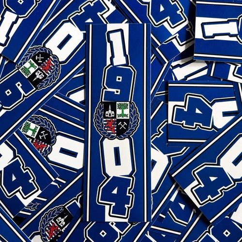 Schalke aufkleber fußball - schalke,