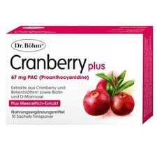 2x DR.BÖHM Cranberry plus