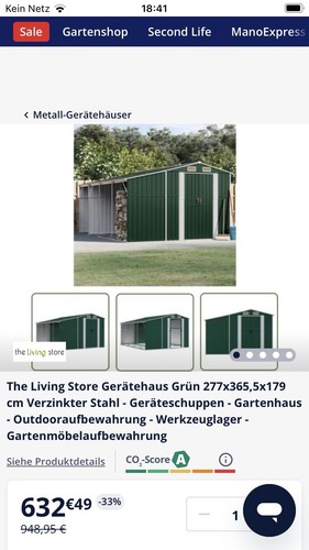 Garten geräteschuppen metall - geräteschuppen,