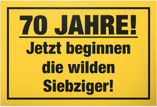 Die Wilden 70er - 30 x 20 cm