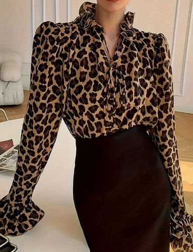 Plus size leopardenmuster - plus,