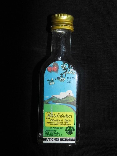 Leer miniatur flasche - leer, miniatur-flasche
