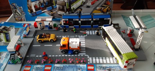 Lego city 8404 - city, bus-