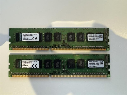 Kingston ddr3 8 - 2x, gb