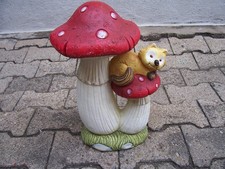 Herbst Deko Pilz