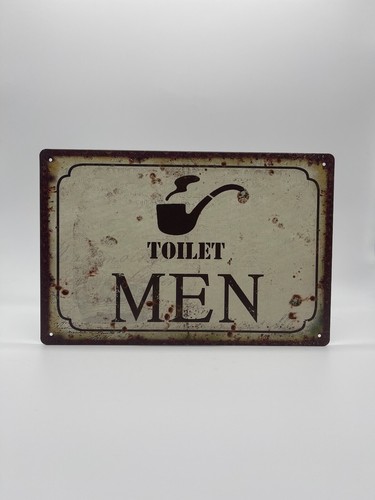 Blechschild men 20x30cm - blechschild,