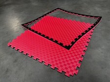 Neu 100m²x2,5cm Steckmatte,Puzzlematte, Bodenschutz, Sport,Judo Matte,Wendematte