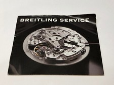 Breitling Service Brochure -